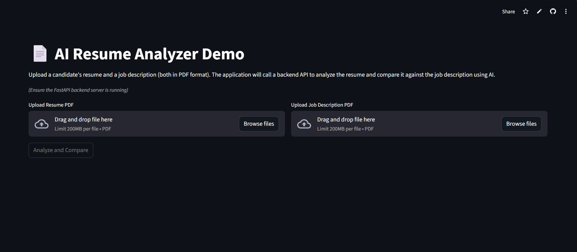 AI-Resume Anayzer using Gemini (Gemma 3)